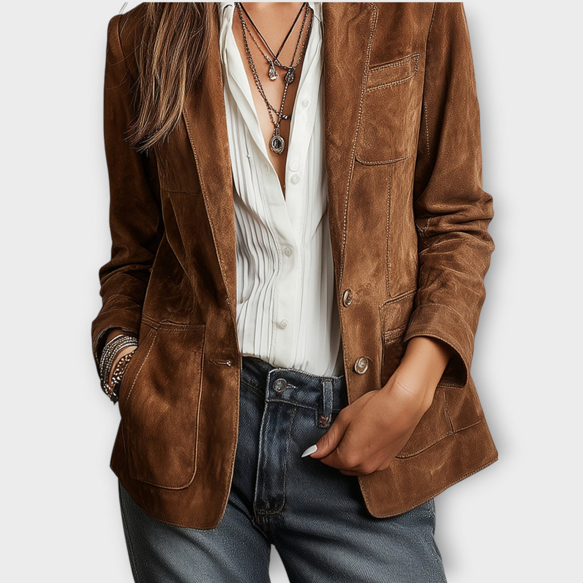 Sandrine | Blazer Chic Vintage Oversize