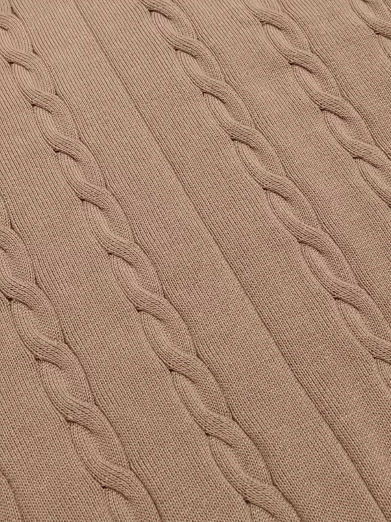 Sébastien - Pull Classique Torsadé Sans Manches