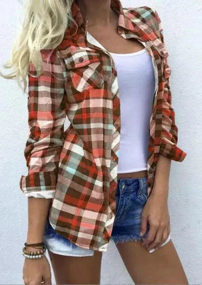 Chemise Femme À Carreaux - Marlene