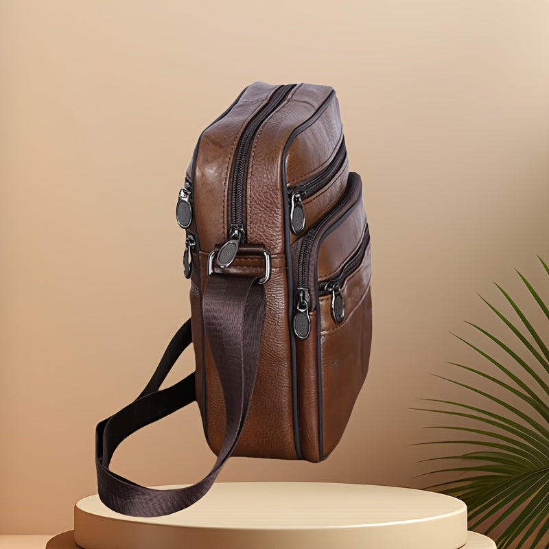 Alberto - Sacoche Cuir Pratique Homme