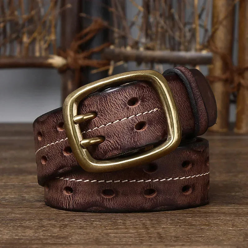 Alberto - Ceinture Cuir Classique Homme