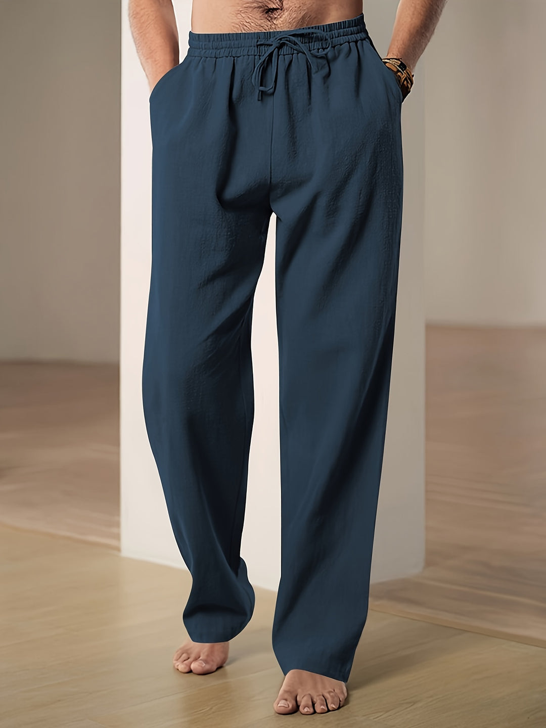 Antonio - Pantalon Lin Léger Homme