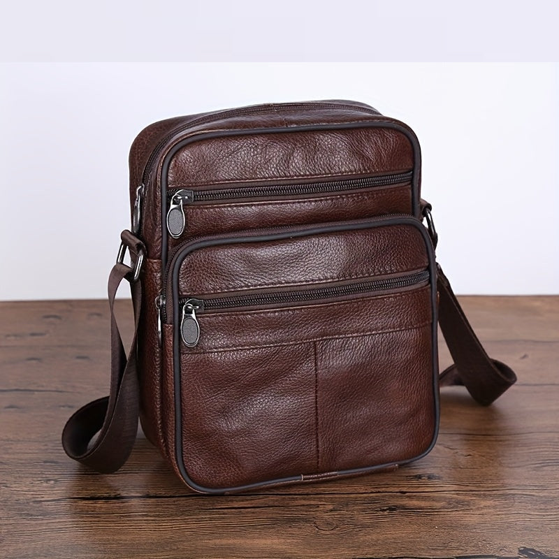 Alberto - Sacoche Cuir Pratique Homme