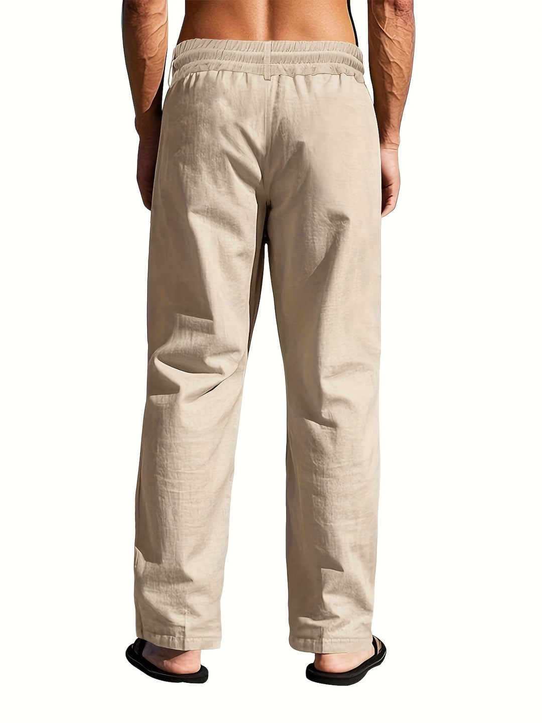Dante - Pantalon en Lin Léger pour Homme
