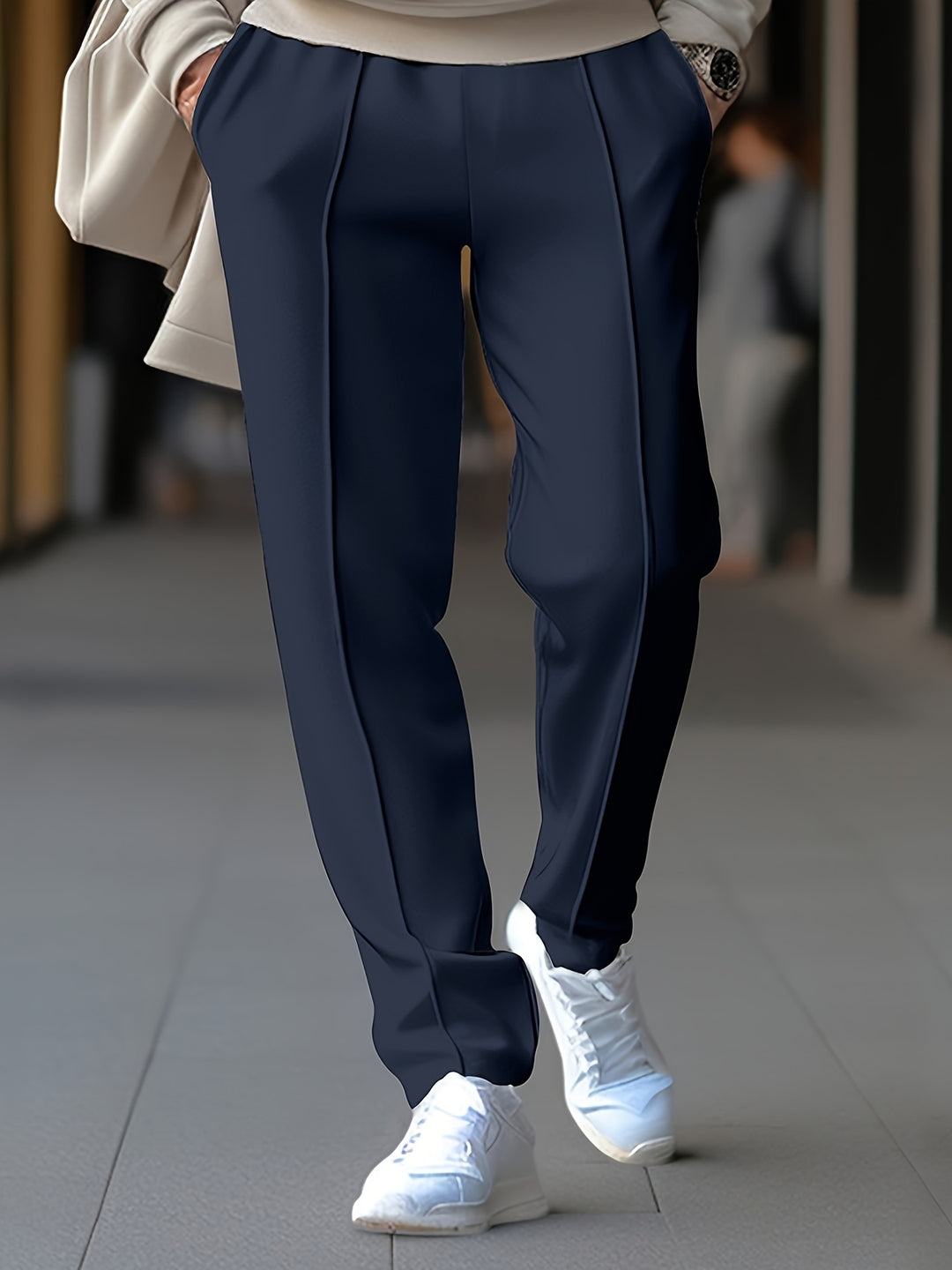 Emil - Pantalon de Sport Élégant Homme