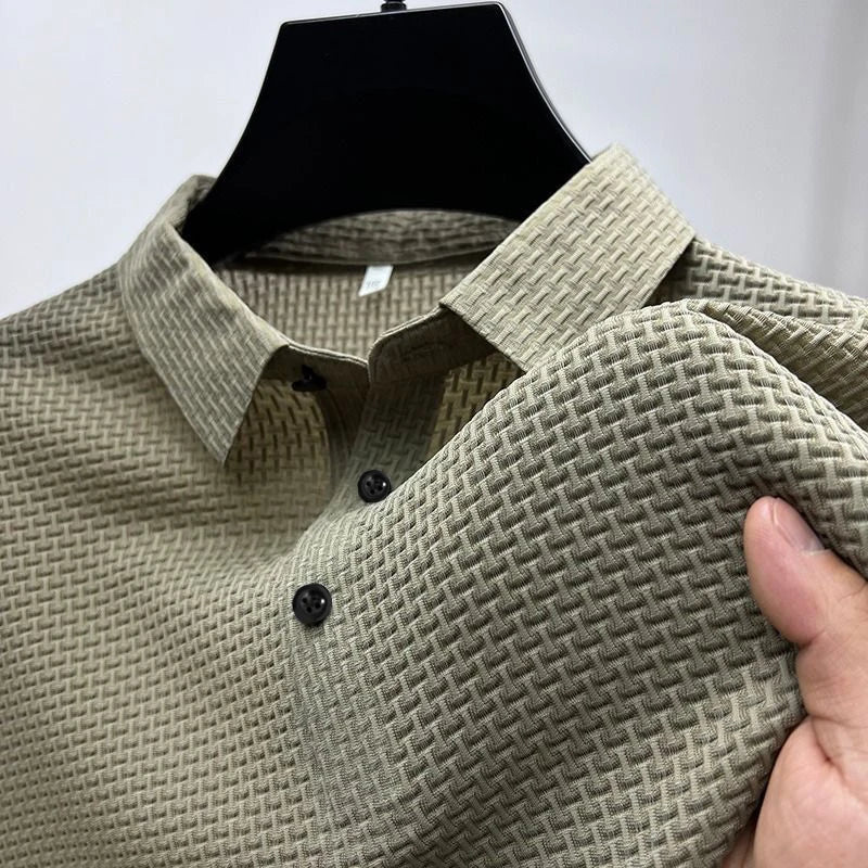 Pedro - Polo Texturé Élégant Homme