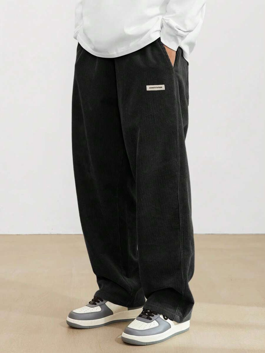 Gabriel - Pantalon Velours Côtelé Loose-Fit Homme