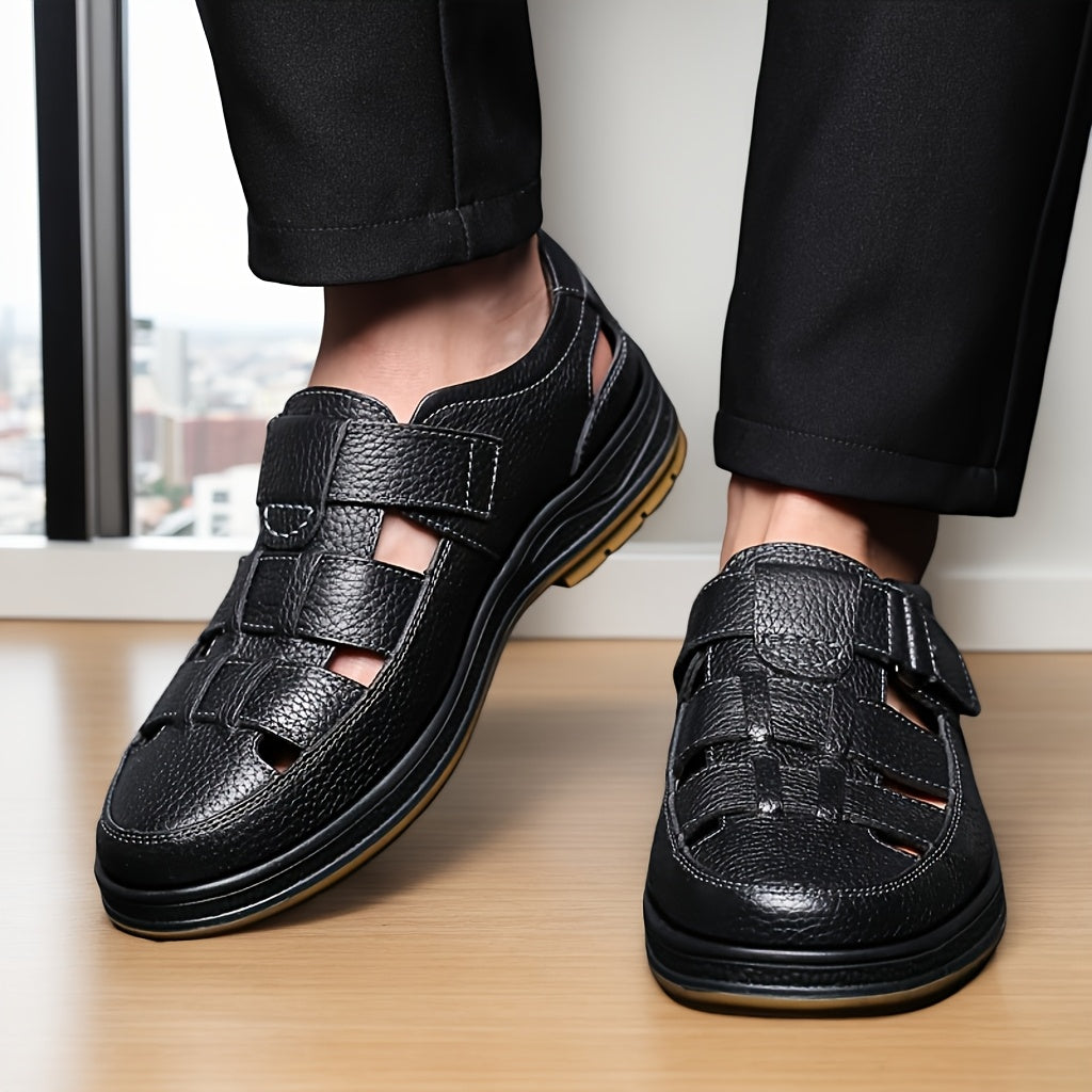 Axel - Sandales Cuir Confortables Homme