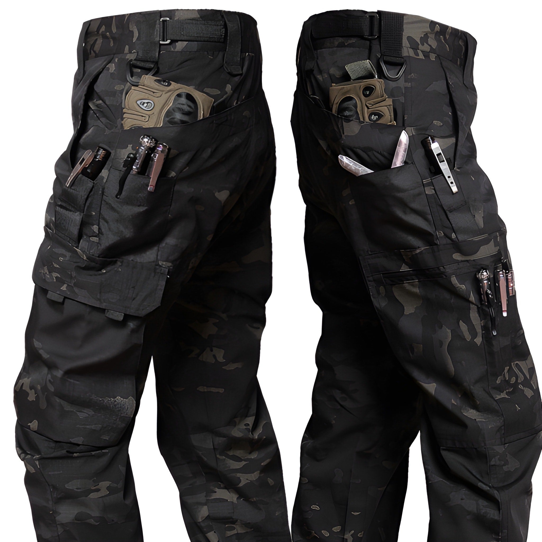 Ricardo - Pantalon Cargo Tactique Homme