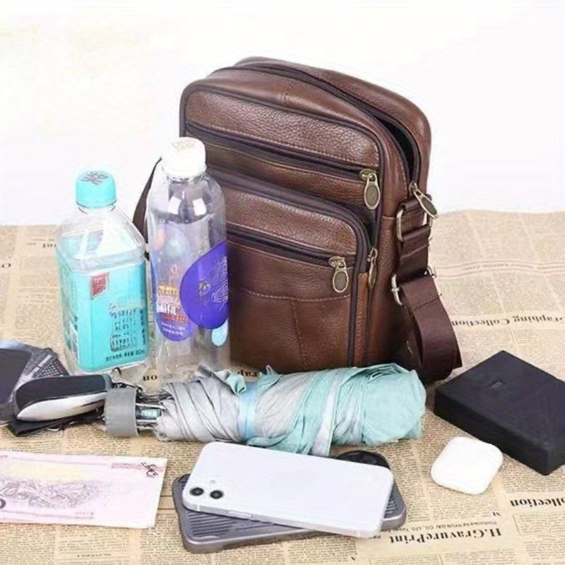 Alberto - Sacoche Cuir Pratique Homme