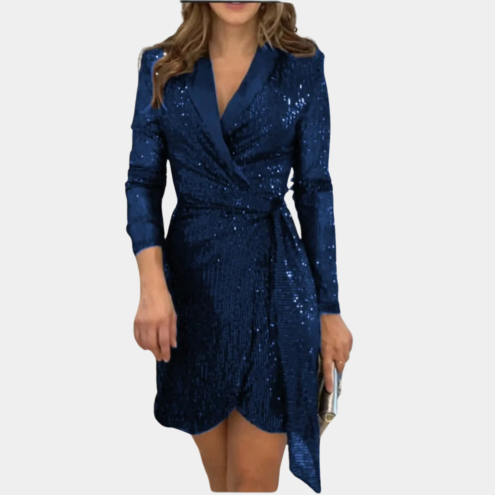 Elvire - Robe Blazer Ceinturée