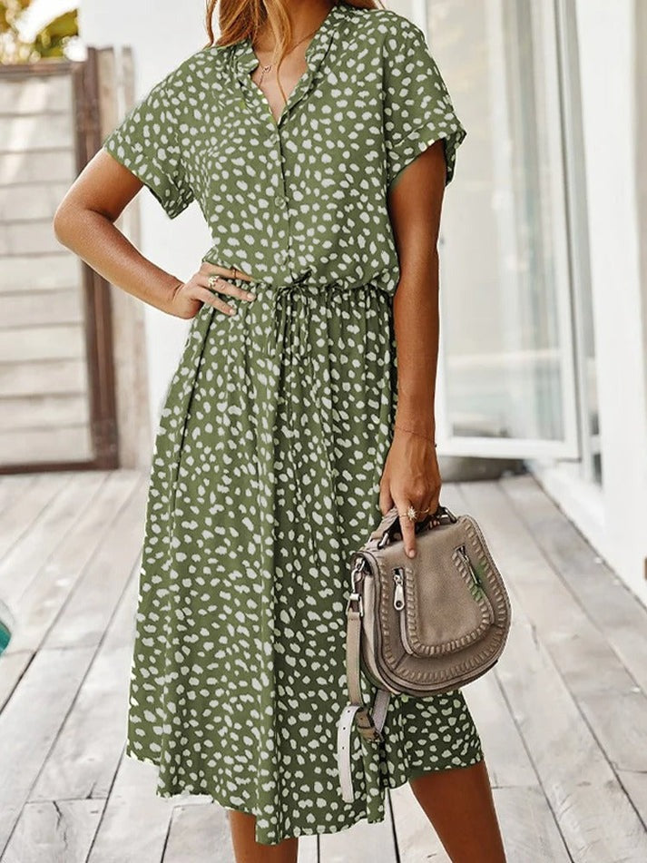 Robe Midi Femme Légère d'Été - Camille