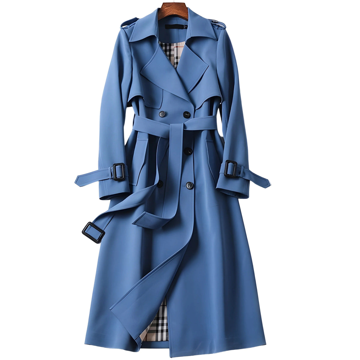 Brigitte | Trench Chic Ceinturé Classique