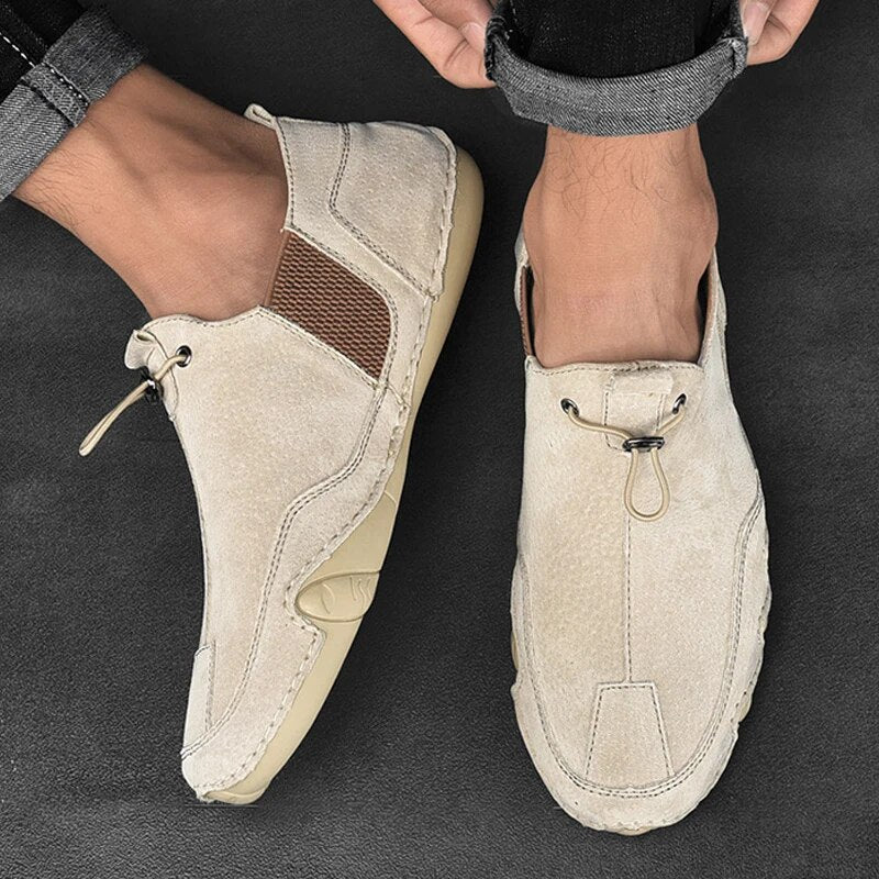 Franco - Mocassins Cuir Élégants Homme
