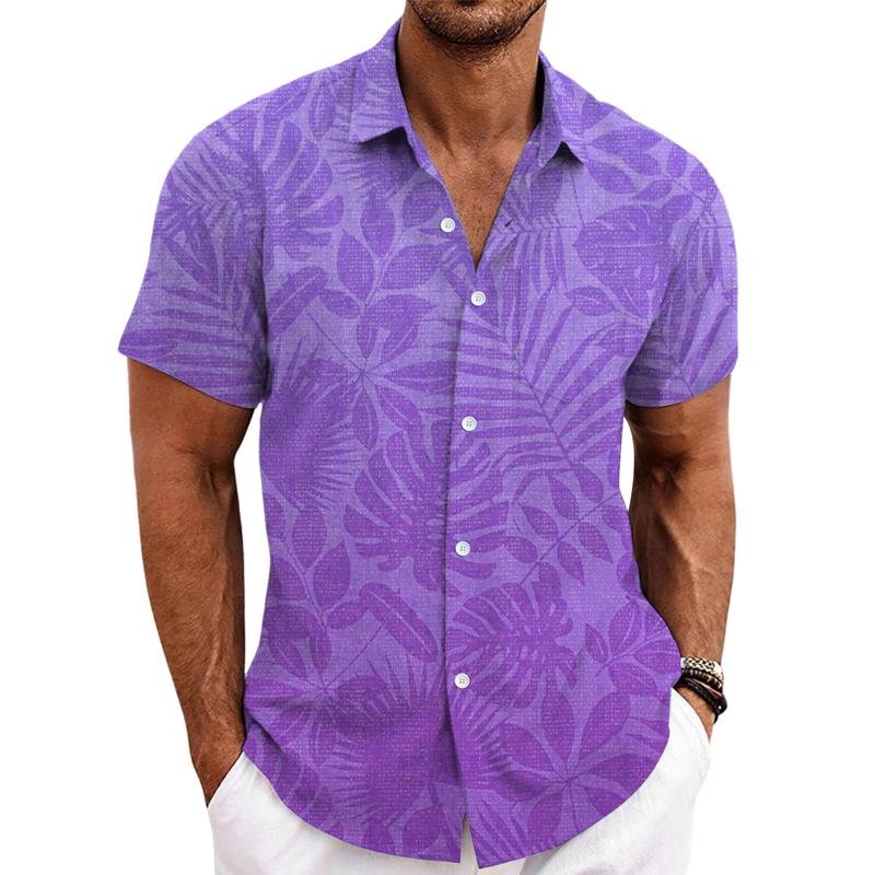 Mathieu - Chemise Hawaïenne Manches Courtes Homme
