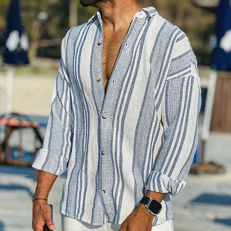 Rémy - Chemise Rayée Vintage