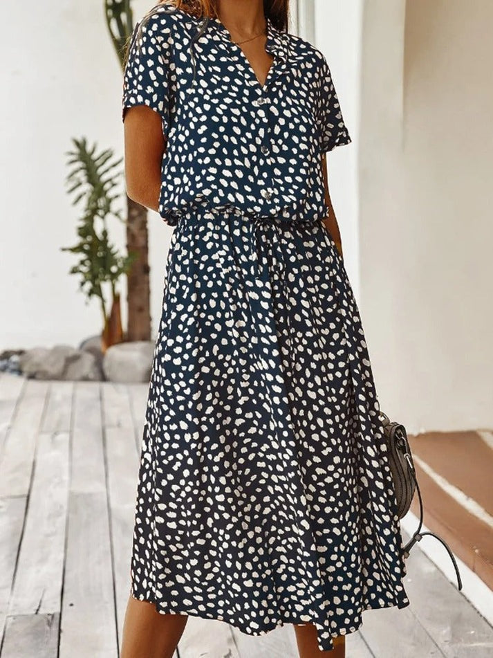 Robe Midi Femme Légère d'Été - Camille