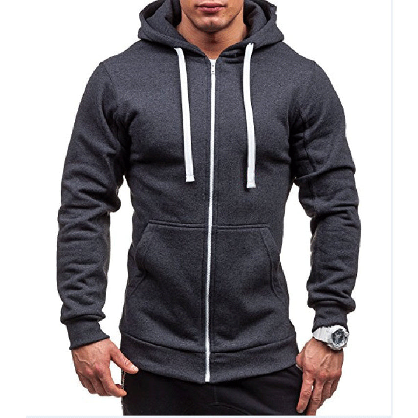 Antoine - Hoodie Chic Zippé Poches
