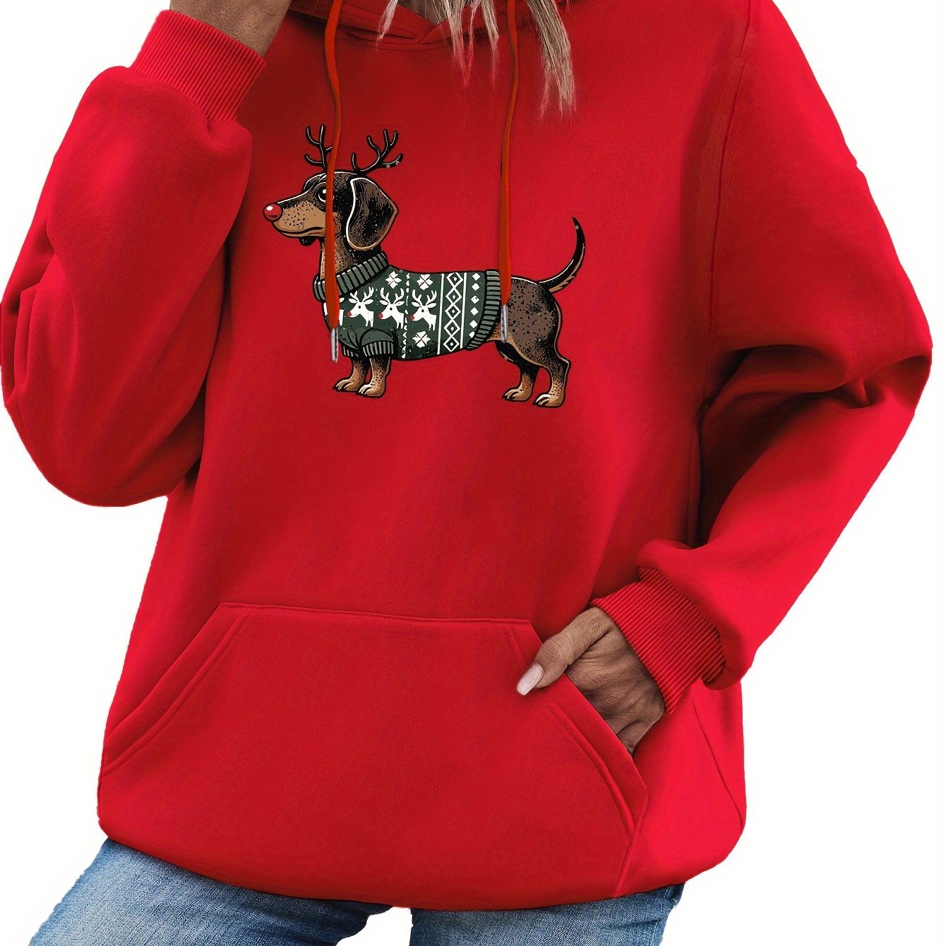 Sylvie - Sweat Chic Imprimé Teckel