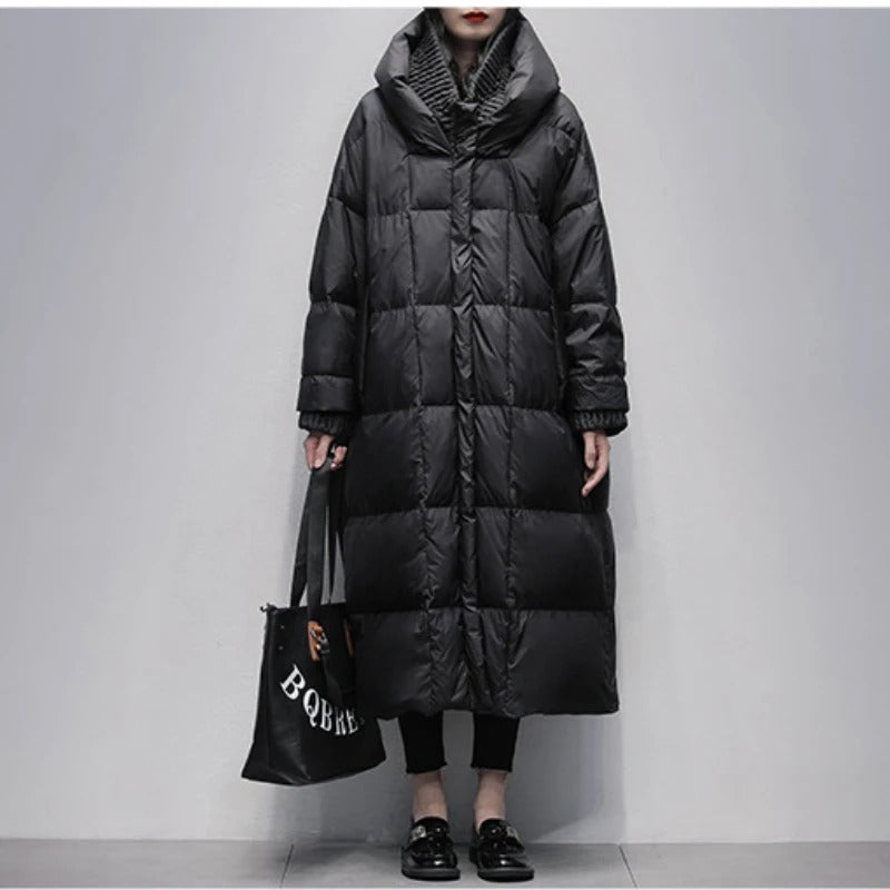 Valérie - Doudoune Chic Oversize à Capuche