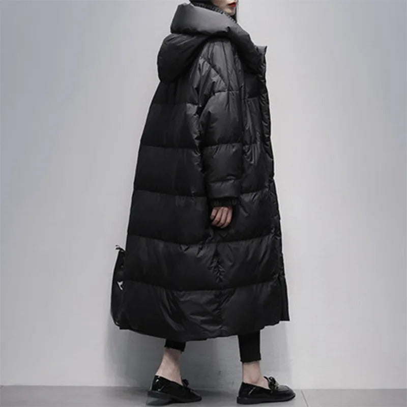Valérie - Doudoune Chic Oversize à Capuche