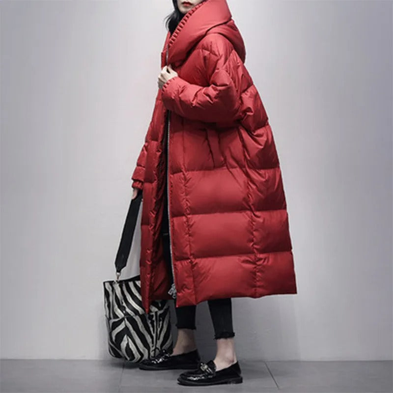 Valérie - Doudoune Chic Oversize à Capuche