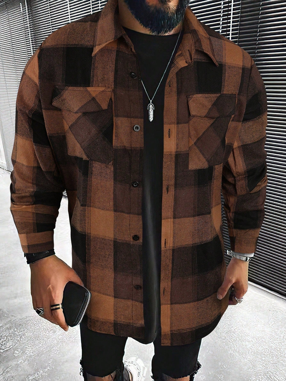 Olivier - Chemise Chic Vintage à Carreaux