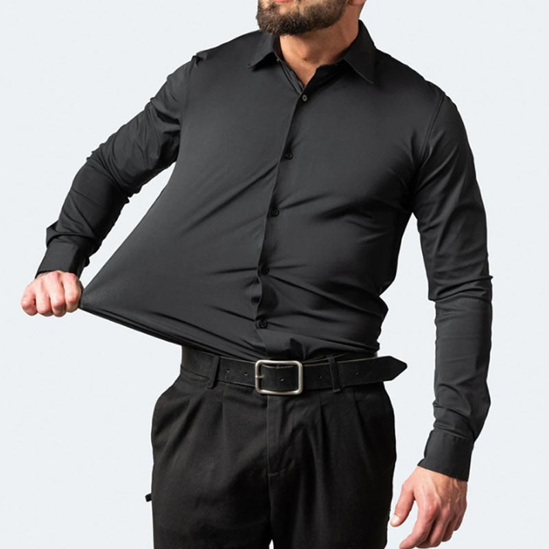 Alberto - Chemise Slim Élégante Homme