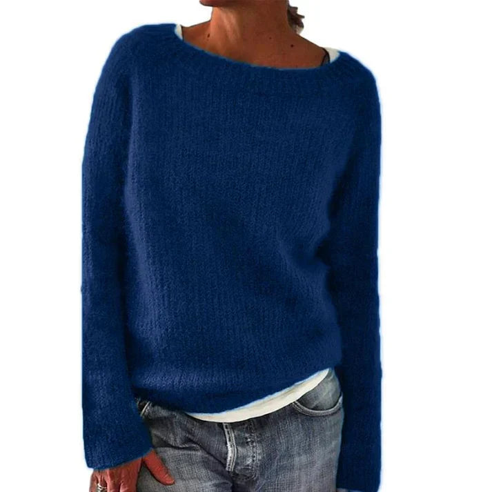 Chloé - Pull Flatteur Maille Col Bateau