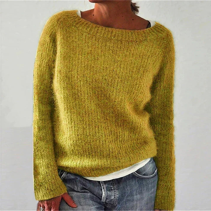 Chloé - Pull Flatteur Maille Col Bateau