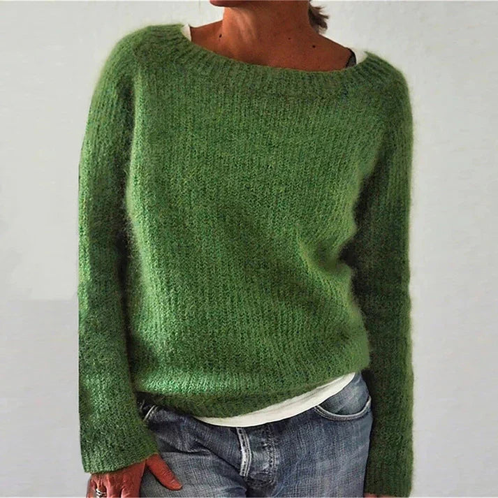 Chloé - Pull Flatteur Maille Col Bateau