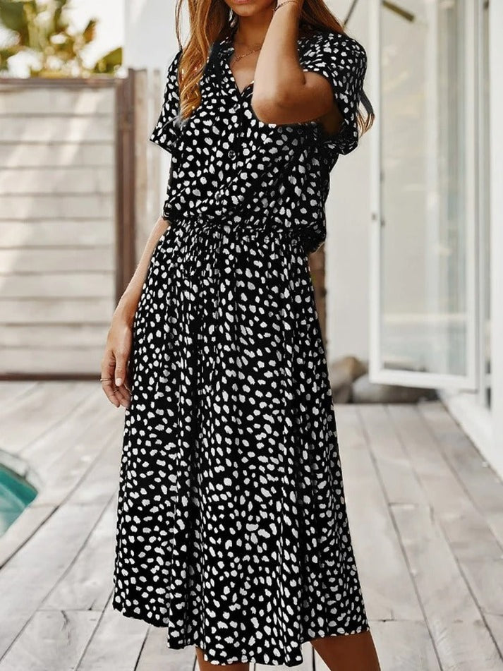 Robe Midi Femme Légère d'Été - Camille