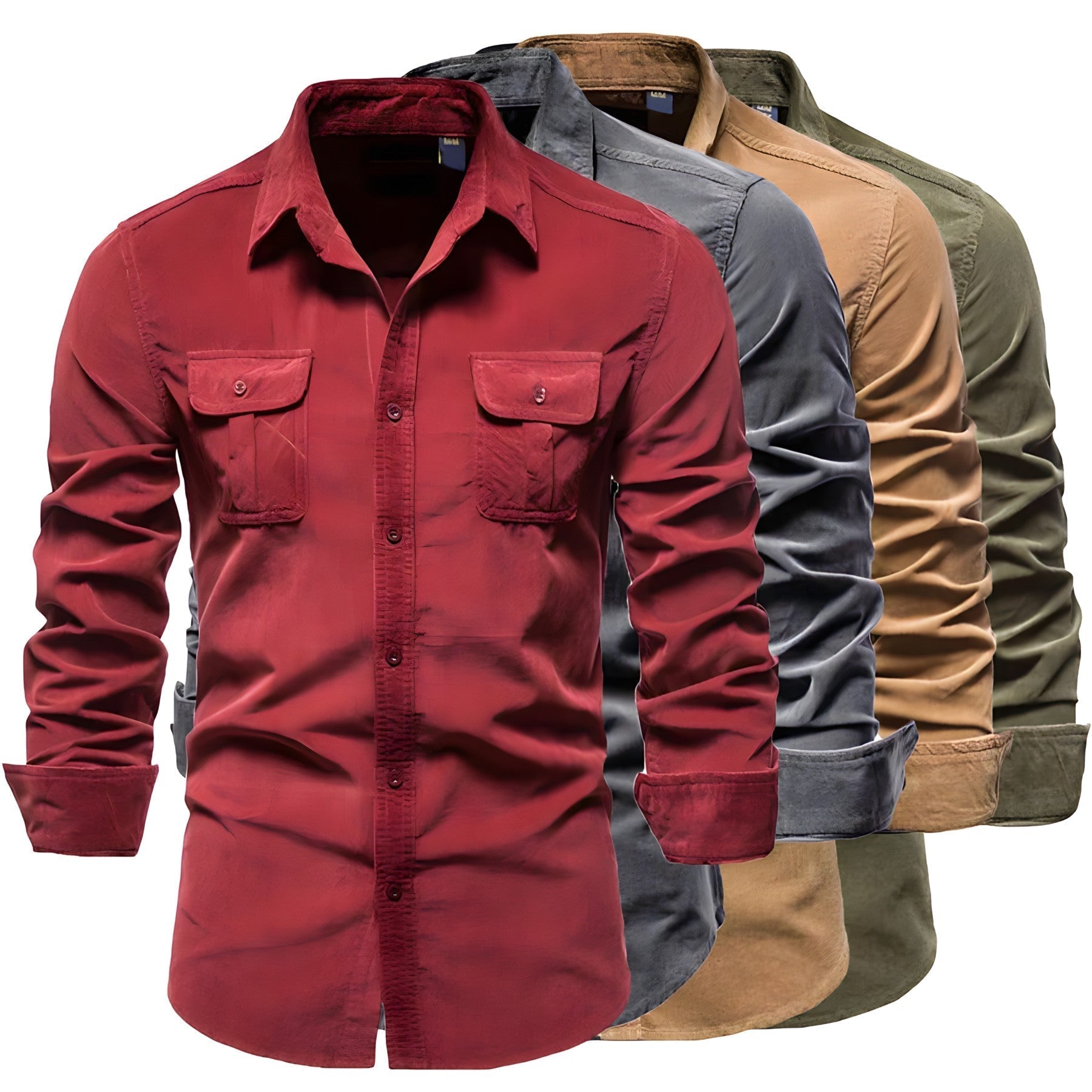 Vicente - Chemise Cargo Stylée Homme