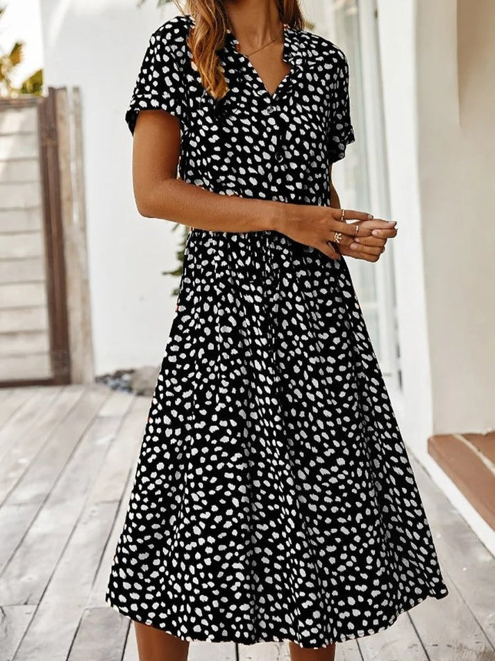 Robe Midi Femme Légère d'Été - Camille