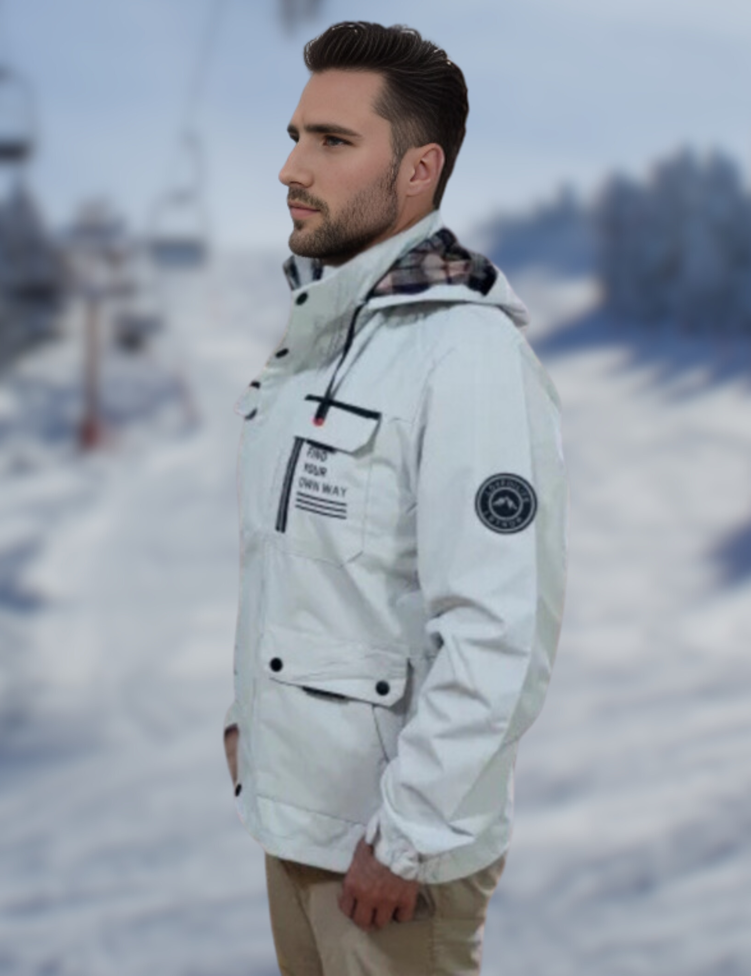 Blouson Homme Outdoor Étanche