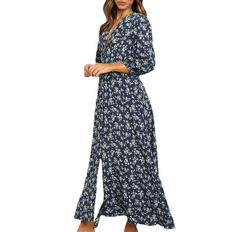 Nadia - Robe Maxi Élégante