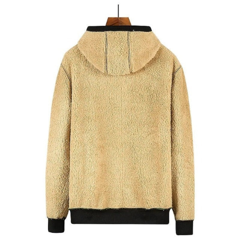 Christophe - Hoodie Chic Zippé Fourré
