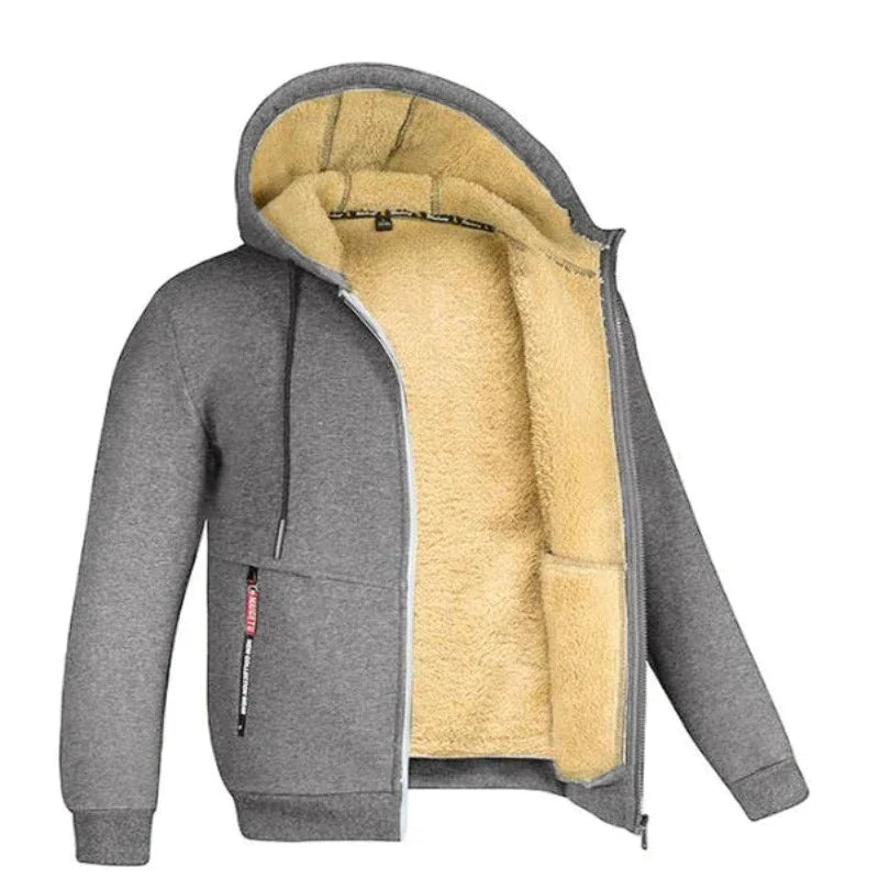 Christophe - Hoodie Chic Zippé Fourré