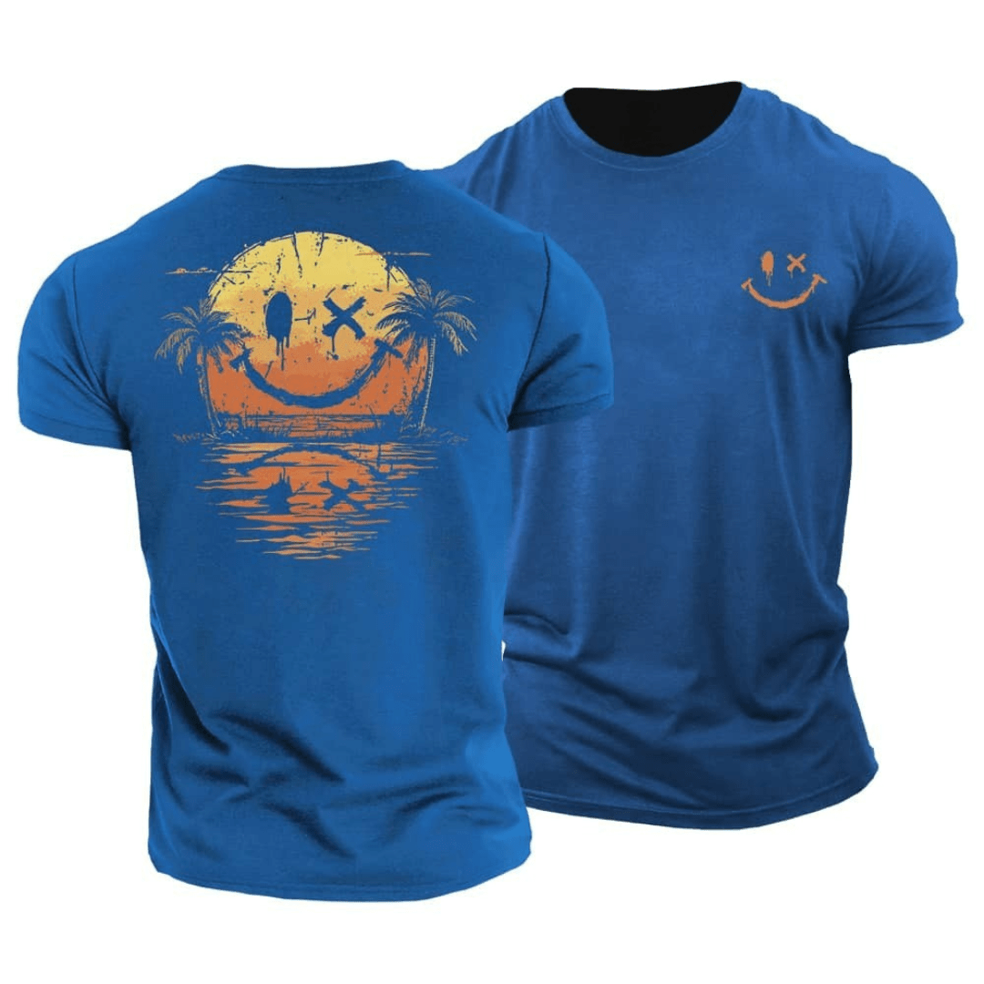 Lucas - T-Shirt Smiley d'Été