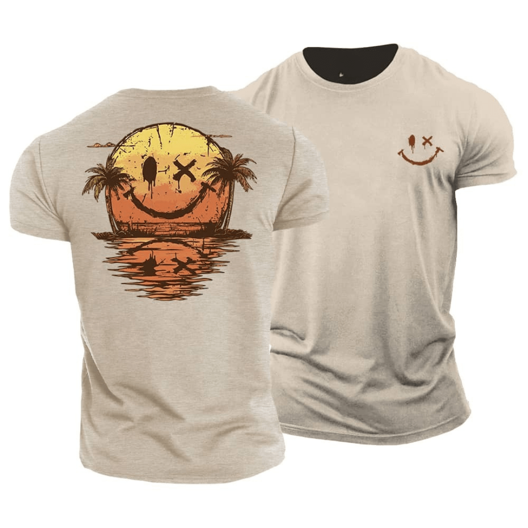Lucas - T-Shirt Smiley d'Été