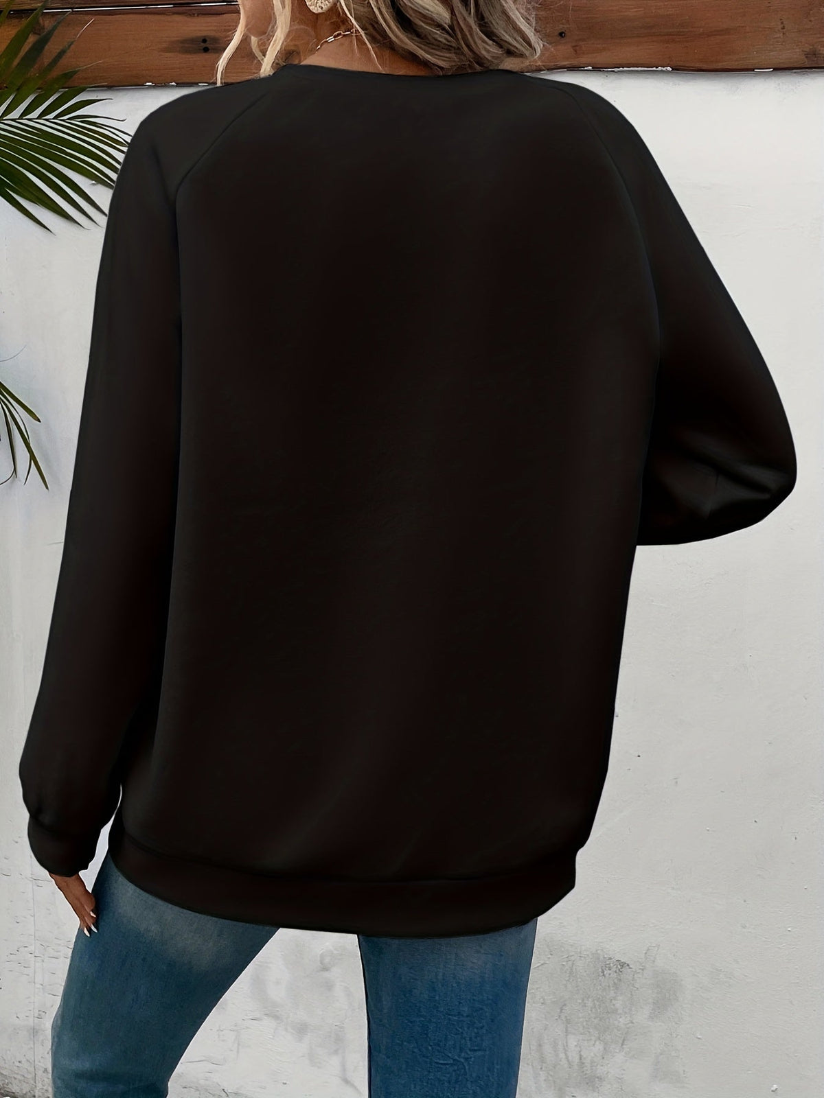 Émilie - Sweat Féminin Oversize Imprimé
