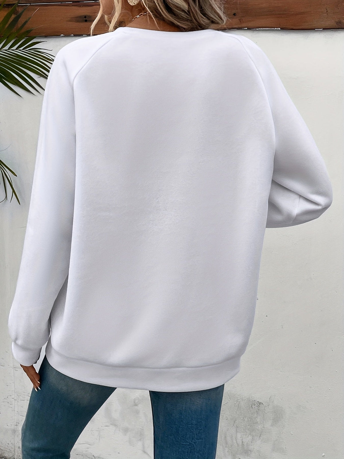 Émilie - Sweat Féminin Oversize Imprimé