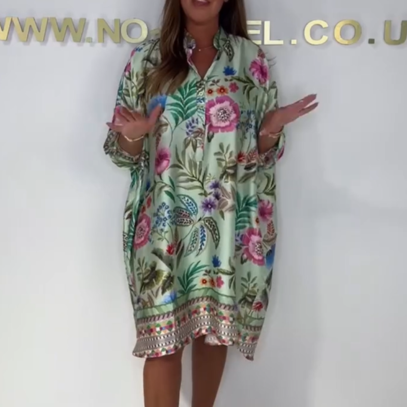 Robe Femme Bohème Fleurie - Margaux