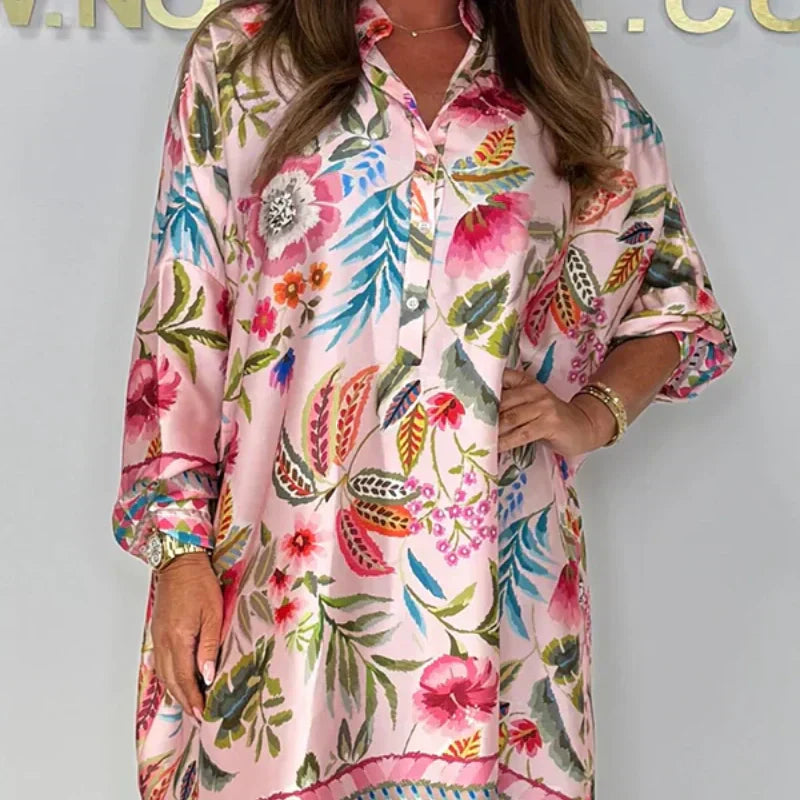 Robe Femme Bohème Fleurie - Margaux