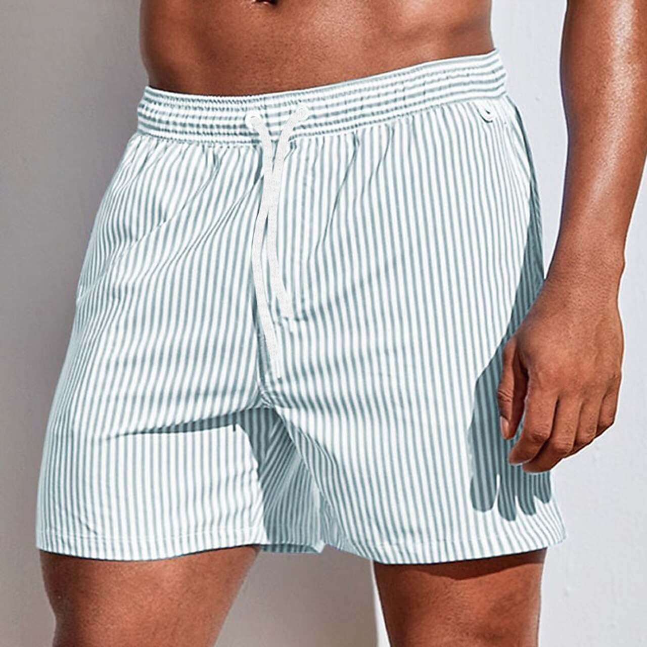 Leo - Maillot de bain rayé élégant