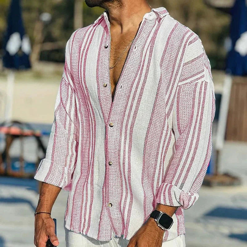 Rémy - Chemise Rayée Vintage