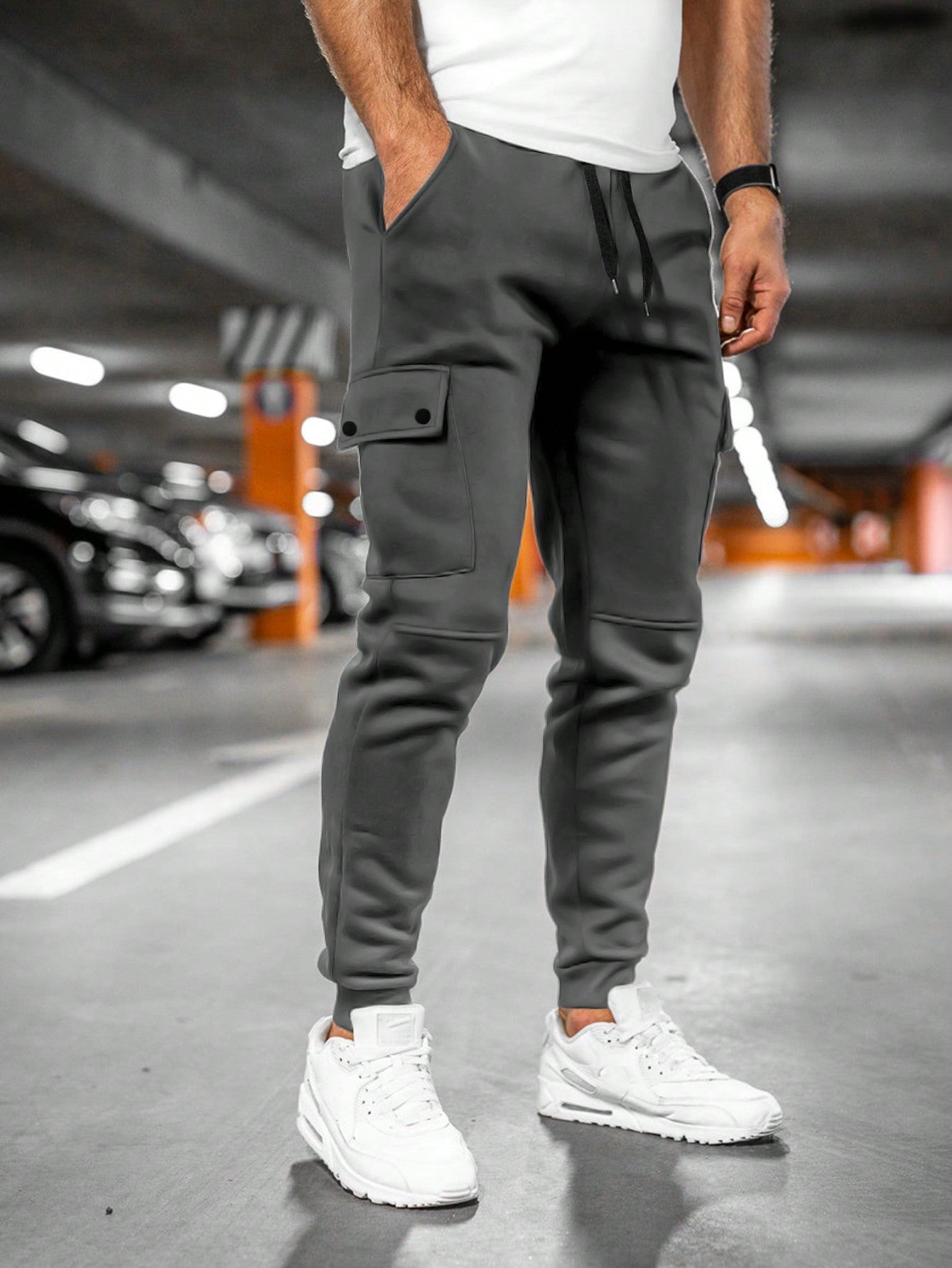 Javier - Jogging Cargo Stylé Homme