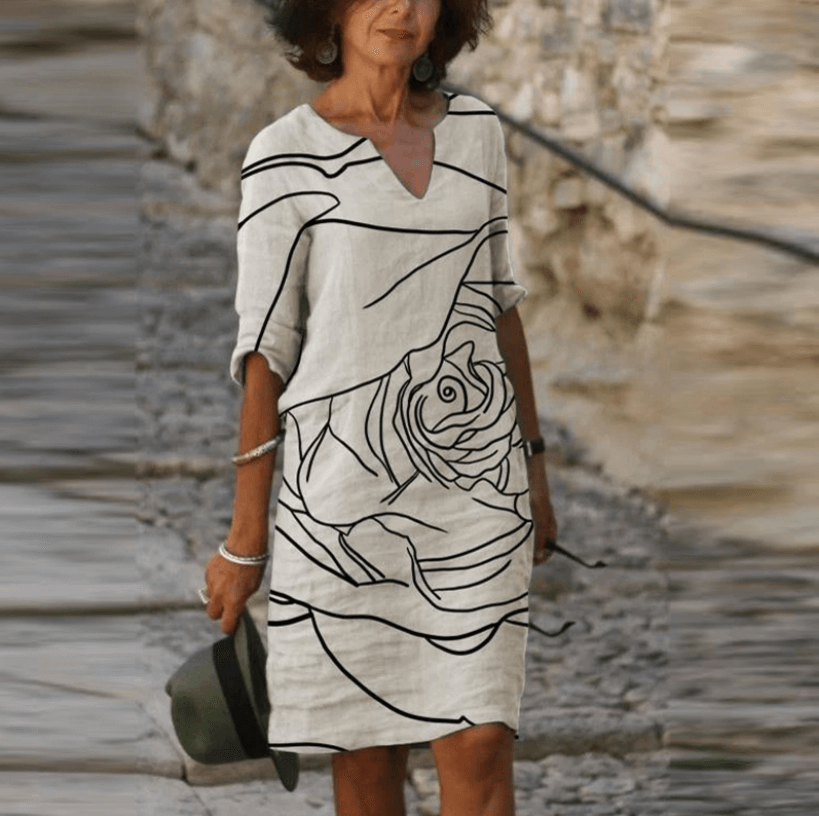 Monia - Robe d’Été Confort