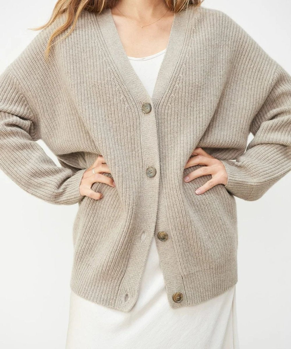 Valérie - Cardigan Raffiné Cachemire Boutonné